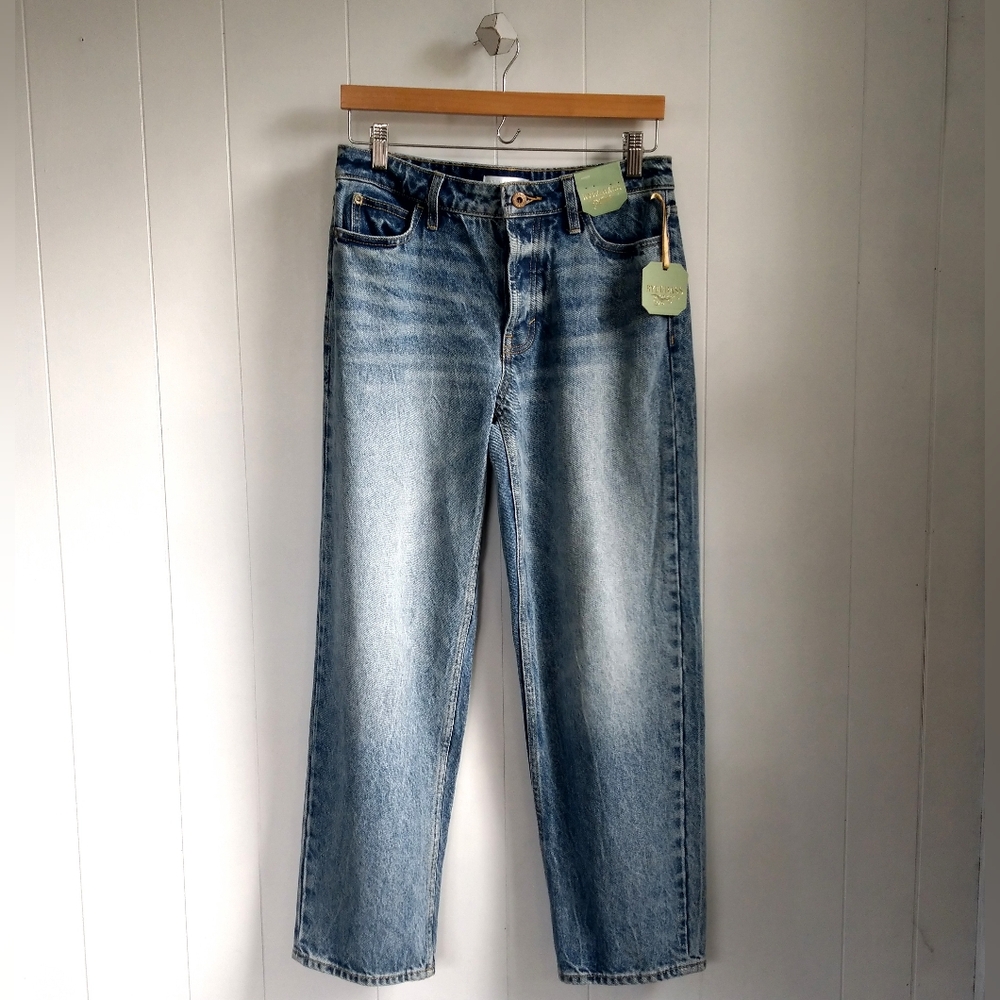 ☆ RYEGRASS Blue Relaxed Fit Jeans